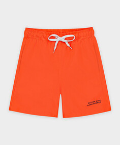 Плавательные шорты с принтом оранжевые Button Blue (98-104)