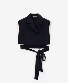 Жилет темно-синий Gulliver (140)