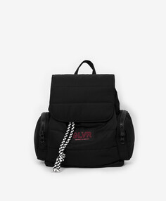Рюкзак стеганый черный Gulliver (One size)