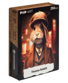 Деревянный пазл Pop Art Томас Кролик 250 деталей Unidragon