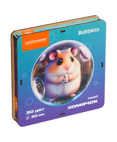 Деревянный пазл Bubblezz Хомячок 30 деталей Unidragon