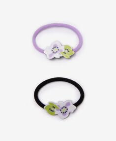 Резинки для волос с декором мультицвет для девочки Gulliver