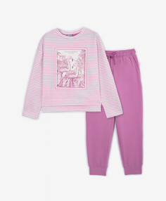 Пижама розовая для девочек Gulliver (146-152)