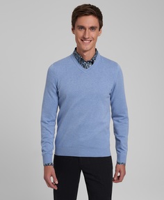 Пуловер трикотажный HENDERSON KWL-0677 BLUE