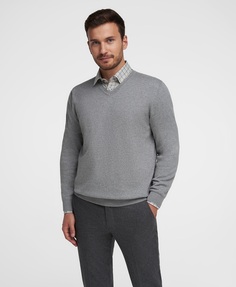 Пуловер трикотажный HENDERSON KWL-0677 GREY