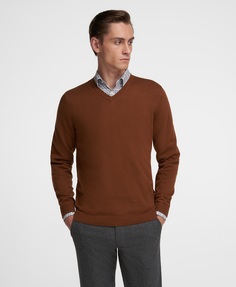 Пуловер трикотажный HENDERSON KWL-0677 CAMEL