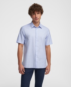 Рубашка HENDERSON кр.р. SHS-0710-R BLUE