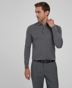 Поло трикотажное HENDERSON KWL-PLB-F2 GREY