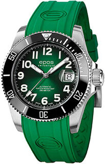 Швейцарские наручные мужские часы Epos 3504.131.80.33.53. Коллекция Sportive