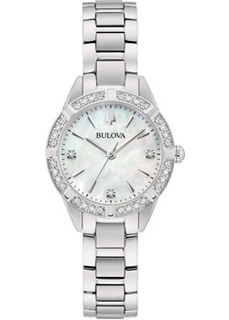 Японские наручные женские часы Bulova 96R253. Коллекция Sutton