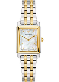 Японские наручные женские часы Bulova 98P220. Коллекция Sutton