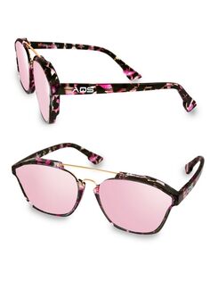 Квадратные солнцезащитные очки SCOUT 55MM Aqs, розовый