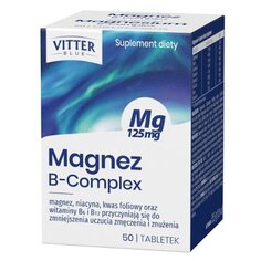 Vitter, Blue Магний B-комплекс, 50 ​​таблеток