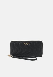 Кошелек MAI LARGE ZIP AROUND Guess, черный