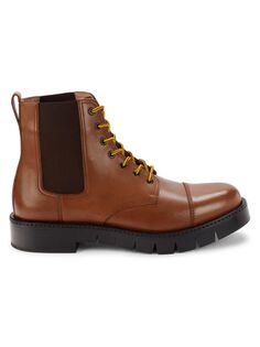 Кожаные ботинки челси Ferragamo, коричневый