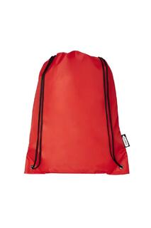 Рюкзак Oriole с завязками из переработанного материала Bullet, красный