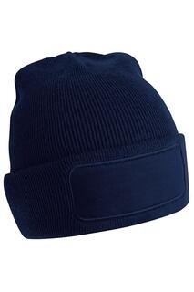 Простая зимняя шапка/головной убор (идеально подходит для печати) Beechfield, темно-синий Beechfield®