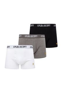 3 упаковки боксеров Lyle &amp; Scott, мультиколор