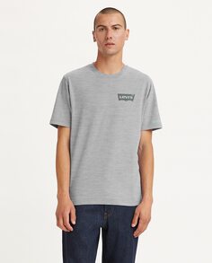 Мужская футболка с коротким рукавом Levi&apos;s, серый Levis