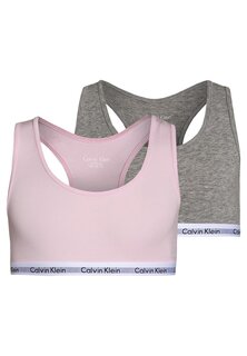 Бюстье 2 Пакета Calvin Klein Underwear, цвет grey heather