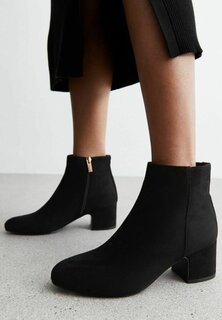 Ботильоны Block Heel New Look, черный