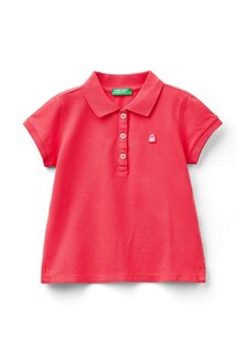 Рубашка-поло Regular Fit United Colors of Benetton, красный