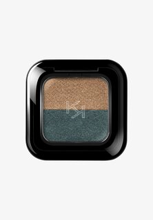 Тени для век Bright Duo Eyeshadow KIKO Milano, цвет classic gold / green teal