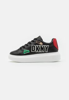 Низкие кроссовки Jewel City Signs Lace Up DKNY, черный