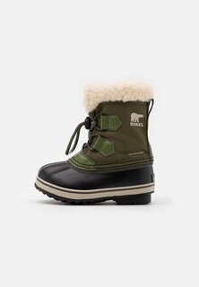 Зимние ботинки Childrens Yoot Pac Unisex Sorel, цвет hiker green