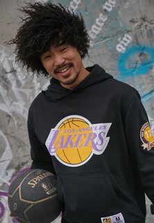 команда НБА ЛОС-АНДЖЕЛЕС ЛЕЙКЕРС GAME TIME Толстовка с винтажным логотипом Mitchell &amp; Ness, черный