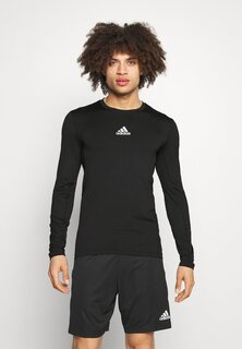 Футболка с длинным рукавом Tech Fit Adidas, черный