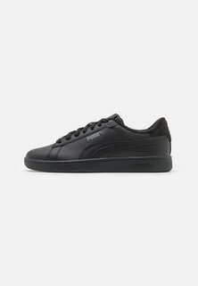 Низкие кеды Smash 3 0 L Jr Unisex Puma, цвет black/shadow gray