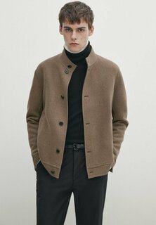 Легкая куртка Double-Faced Massimo Dutti, цвет sand