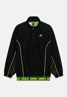 Спортивная куртка Unisex adidas Sportswear, цвет black/carbon/lucid lemon