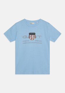 Футболка с принтом Archive Shield Unisex GANT, цвет light blue