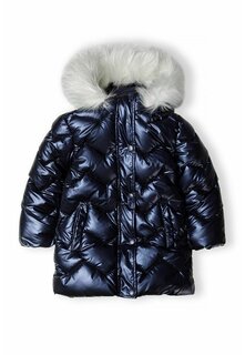 Зимнее пальто Padder Puffer MINOTI, цвет royal blue white