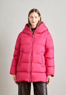 Пуховик Jacket Middle Length Fixed Hood Welt Pockets Marc O&apos;Polo, цвет vibrant pink