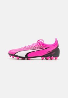 Футбольные бутсы с шипами Ultra Ultimate Mg Puma, цвет poison pink/white/black