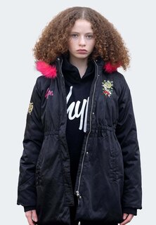 Зимнее пальто Puffer X Ed Hardy Tiger Hype, черный