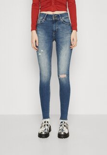 Джинсы Skinny Fit Onlblush Destroy ONLY Tall, цвет medium blue denim