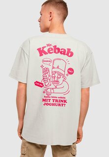 Футболка с принтом Mr Kebab Heavy Merchcode, цвет lightasphalt