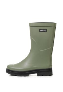 Сапоги резиновые Mid Rain Aigle, цвет olive oyl