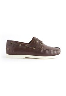 Топсайдеры Wide Fit Classic Boat Shoes Next, коричневый