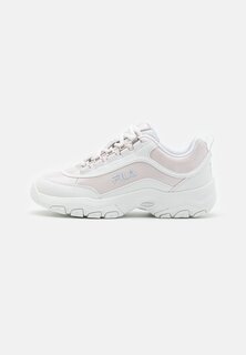 Низкие кроссовки Strada Teens Unisex Fila, цвет white/mauve chalk