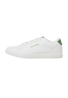 Низкие кроссовки Jfwboss Jack &amp; Jones, цвет white detail:medium green