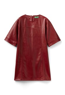 Летнее платье United Colors of Benetton, красное