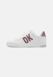 Низкие кроссовки Abeni Lace Up DKNY, цвет bright white/mauve