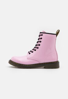 Ботильоны на шнуровке Dr. Martens, цвет pale pink