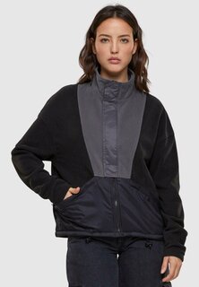 Флисовая куртка Urban Classics, черный darkshadow