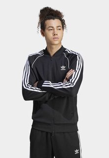 Спортивная куртка adidas Originals, черно-белая